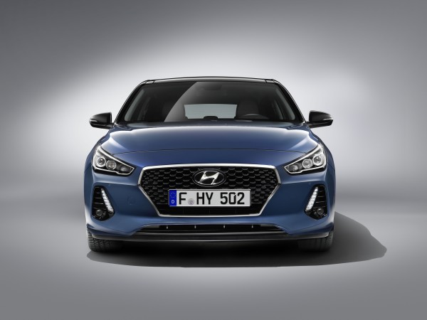 The front end styling of the i30 is more striking than before