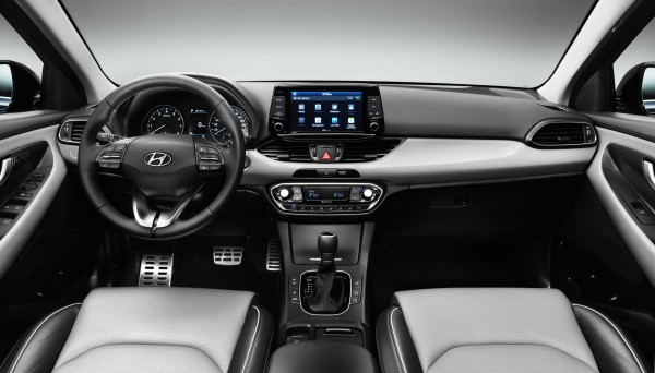 The interior of the i30 is very well made