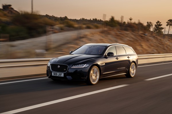 Well-sorted suspension keeps the XF composed on the road