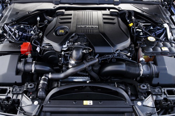The 3.0-litre turbocharged V6 engine produces 296bhp