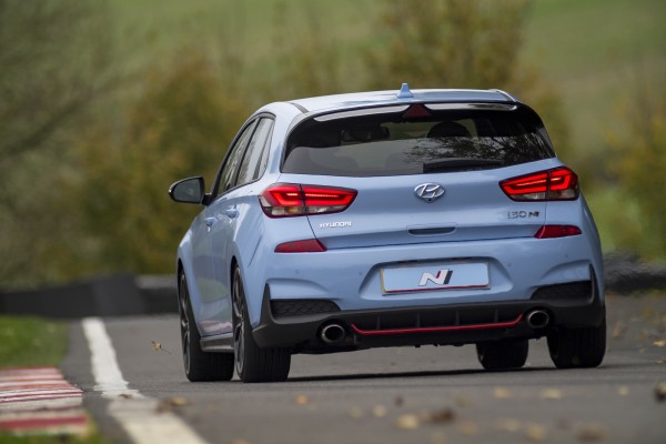 The i30 N proved ideal for tackling Cadwell Park
