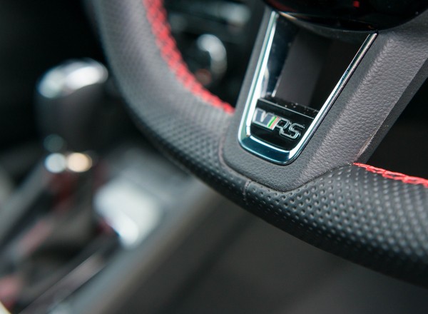 vRS badges help lift the look of the cabin