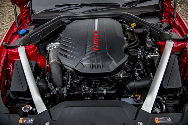 The car's twin-turbocharged 3.3-litre engine produces 365bhp and 510Nm of torque