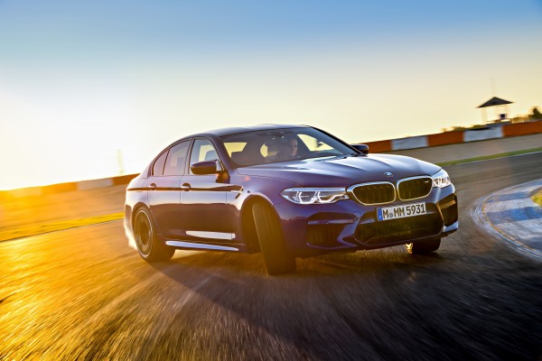 The M5 is still rear-bias despite its all-wheel-drive