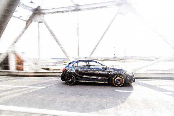 Sports suspension does make the GLA45 quite firm over rough surfaces