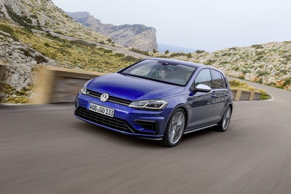The Golf R features a 2.0-litre turbocharged petrol engine 
