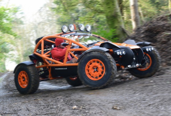 Ariel's Nomad is fitted with high-end suspension offering huge amounts of travel