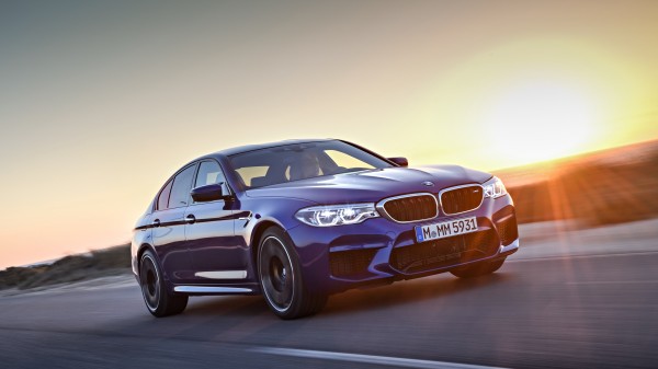 The new M5 features a clever all-wheel drive system