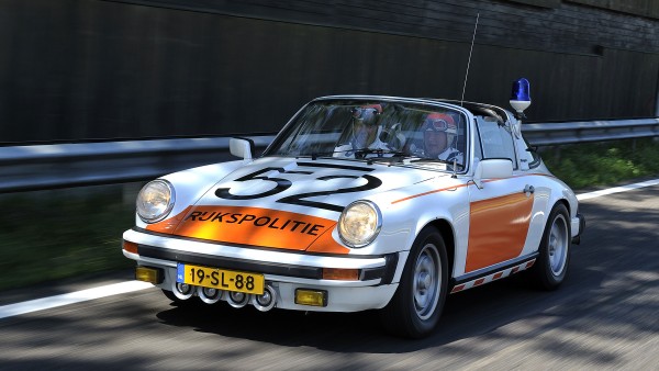Porsche's 911 Targa was extensively used by Dutch police