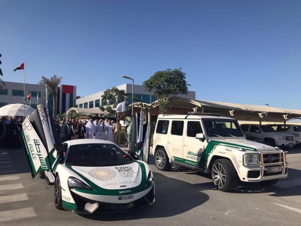 Dubai Police has an impressive fleet of high-end patrol cars