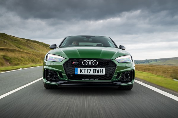 Despite being a coupe, the RS5 remains surprisingly practical