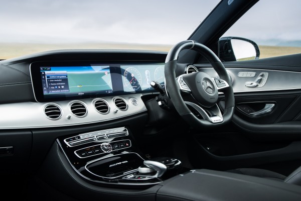 The E63 S' interior is beautifully made