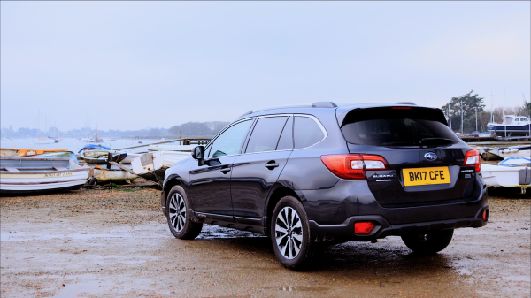 A decent sized boot makes the Outback very practical indeed