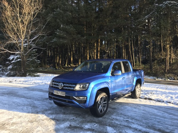 Icy conditions proved no match for the Amarok