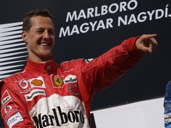 Michael Schumacher won four championships from 2000 - 2005 (Ferrari)