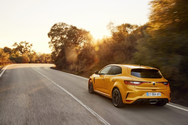 The Megane R.S. is certainly impressive to look at