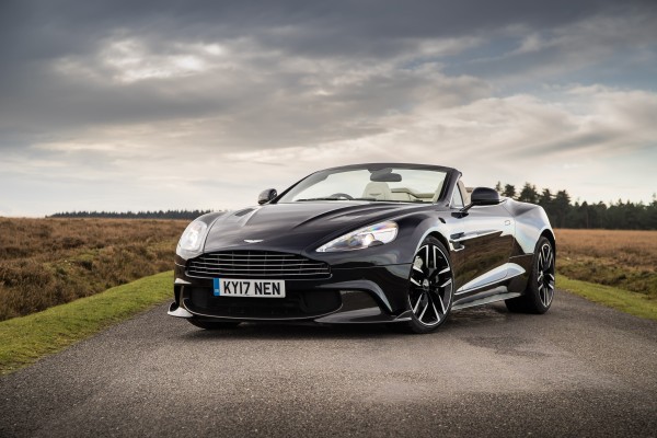 The Aston's elegant looks draw a lot of attention