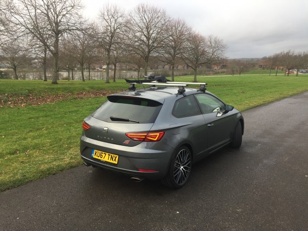 The Cupra's compact dimensions make it easy to park