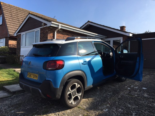 The C3 Aircross features a roomy interior 